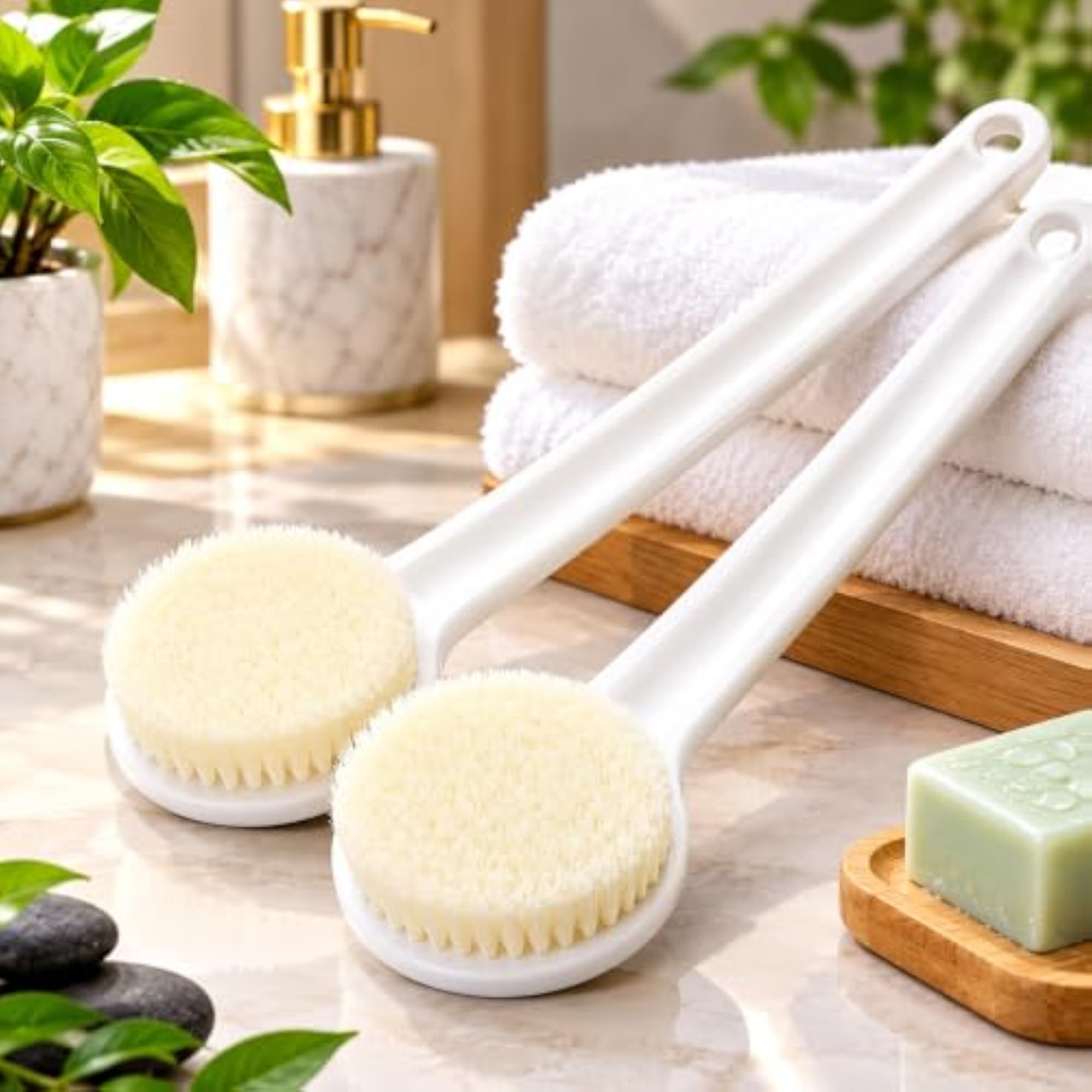 Back Scrubber with Long Handle for Bathing